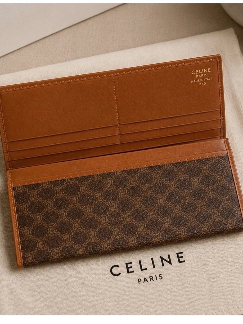 Celine Macadam Long Wallet – Authenticity Certified